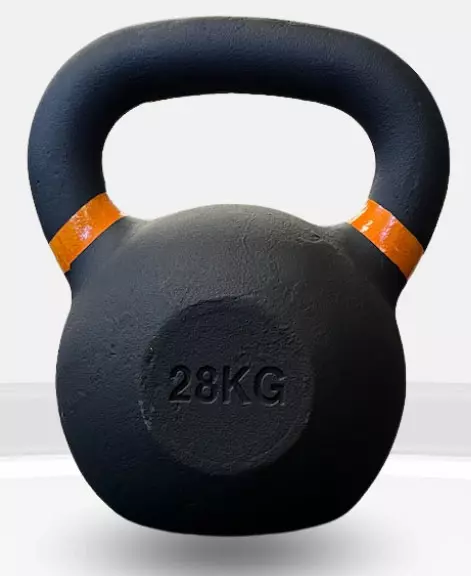 Kettlebell Fitmotiv iz litega železa 28 kg