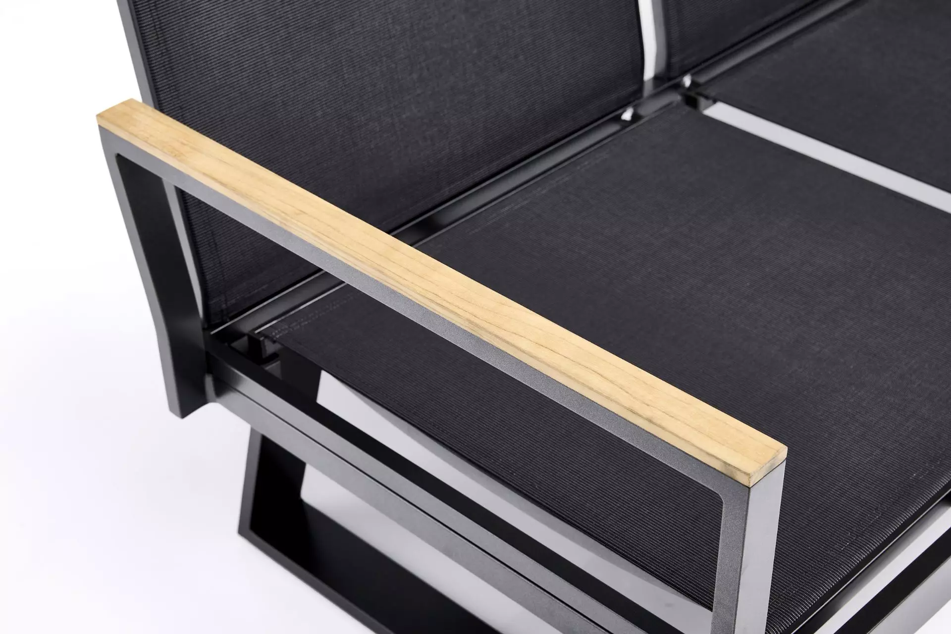 Levi naslon za roke Kettler Ramus Modular anthracite/Teak