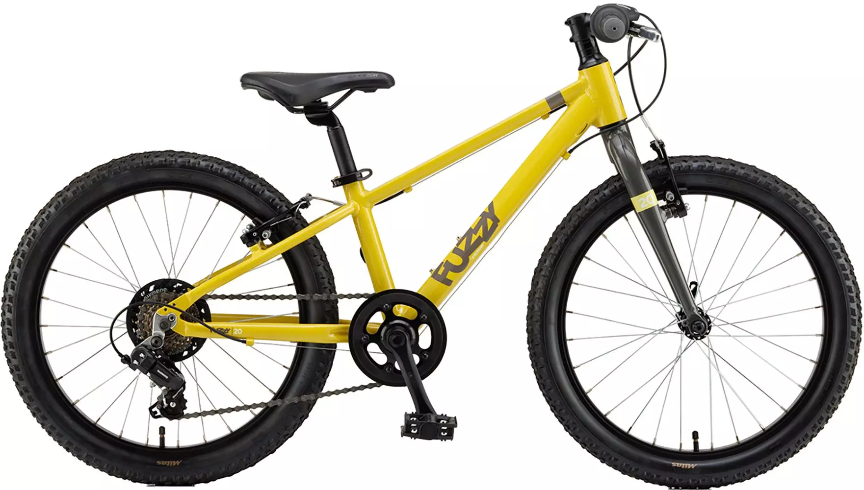 Otroško kolo Polar Fuzzy 20", yellow-grey