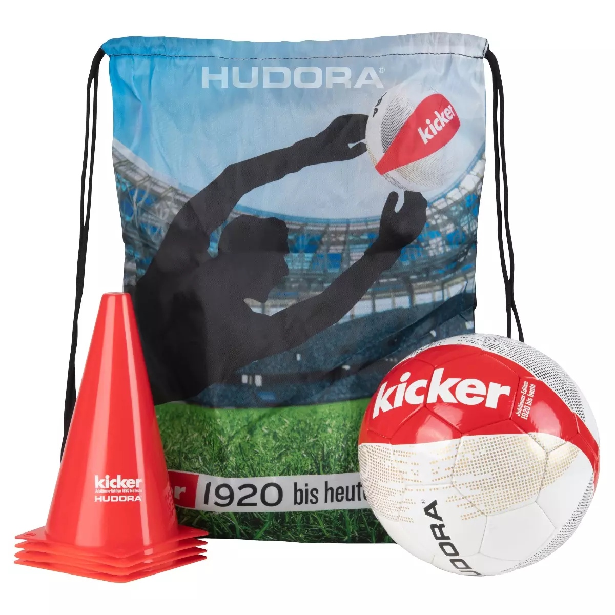 Set za nogomet Hudora Kicker Edition Stadium