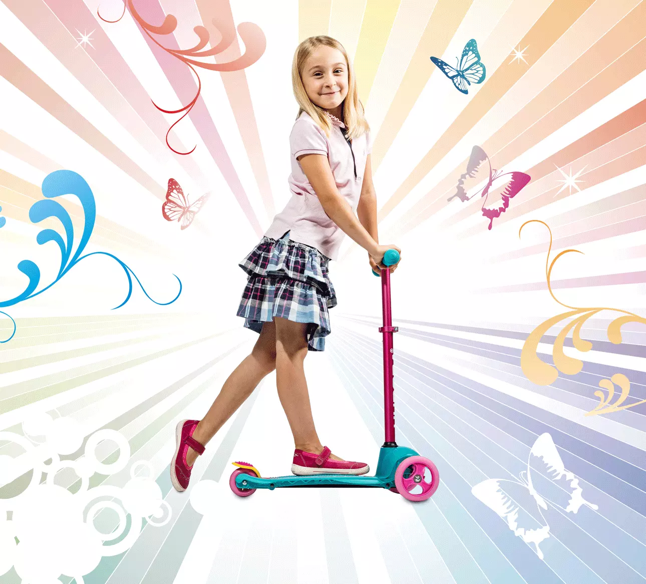 Skiro Hudora Flitzkids 2.0, Skate Wonders