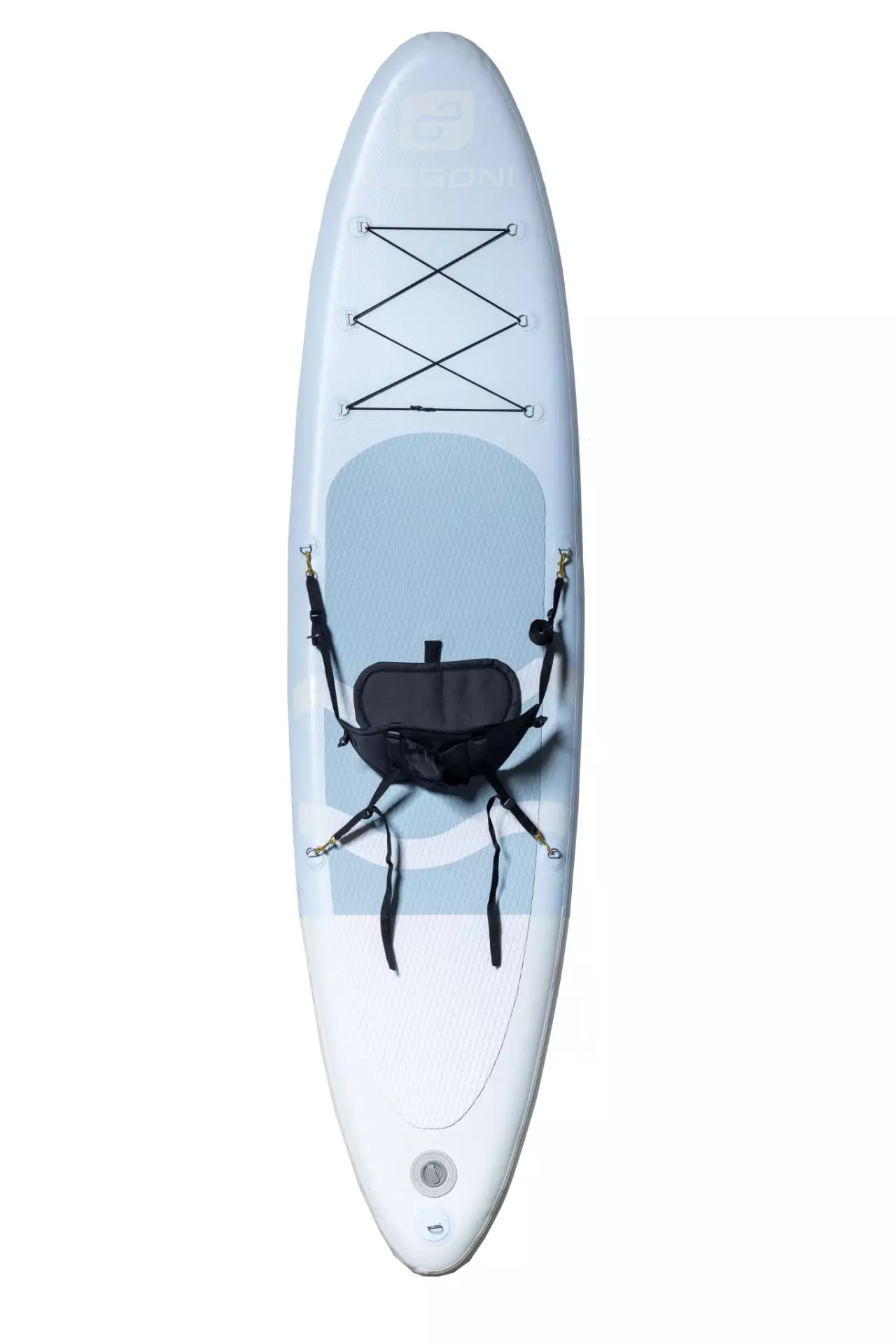 Sup LEGONI SUP BLUE SEA s sedežem in kajak veslom 10.2", 311 cm