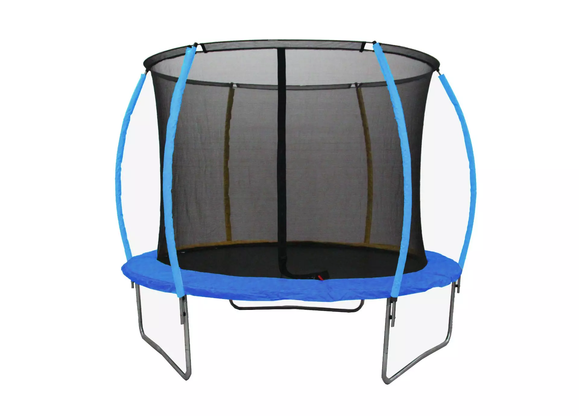 Trampolin LEGONI SPACE z zaščitno mrežo 366 cm, moder
