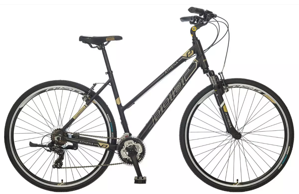 Treking kolo Polar Athena 28" črno-zlat