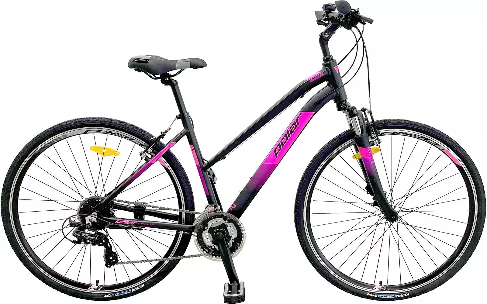Treking kolo Polar Forester Comp 28" Ž, black-pink