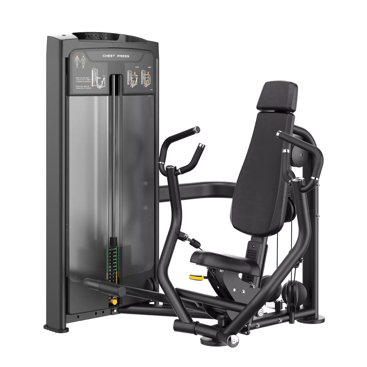 Vadbena naprava TOORX CONVERGING CHEST PRESS PLX 8000
