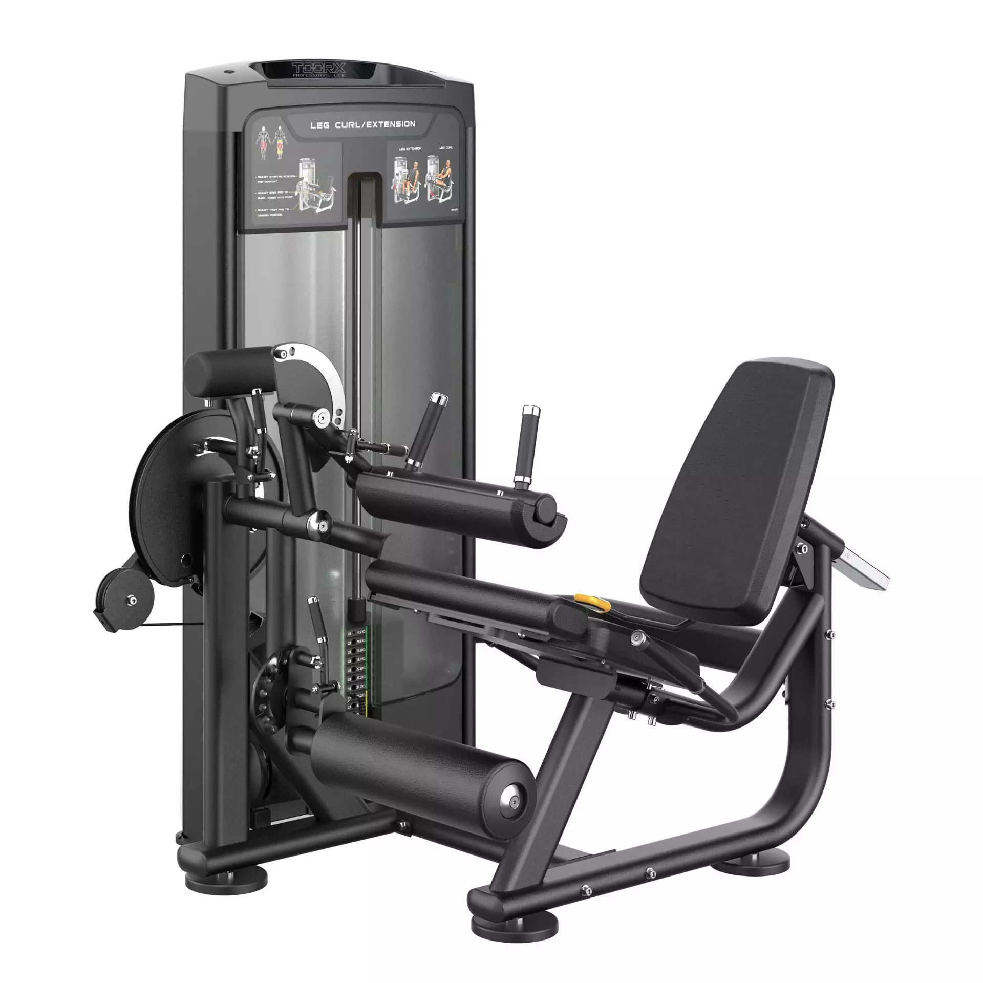 Vadbena naprava Toorx PLX-9600 - Seated Leg Curl - Leg Extension