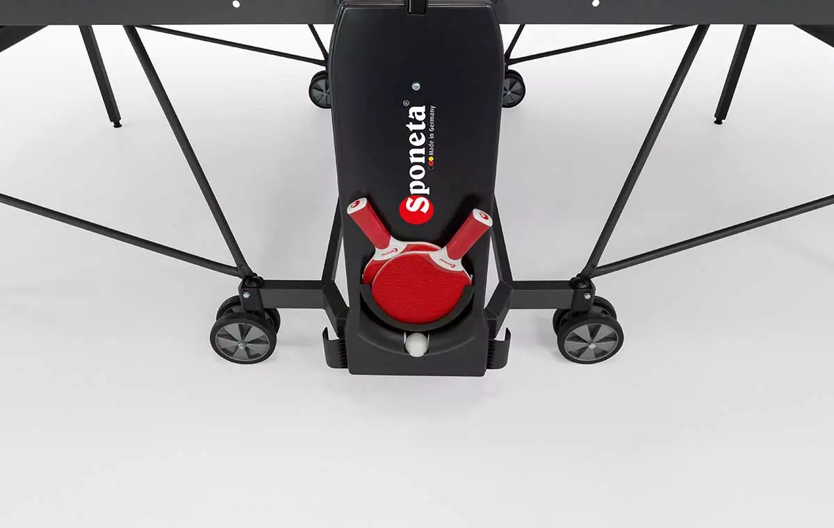 Zunanja miza za namizni tenis Sponeta S4-70e, sivo črna