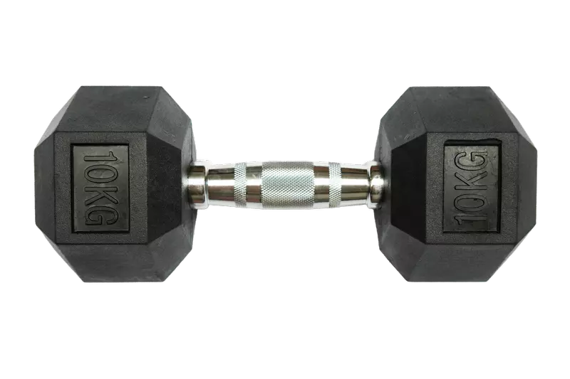 Gumirana ročka Fitmotiv Hex 10 kg