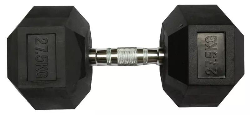 Gumirana ročka Fitmotiv Hex 27,5 kg