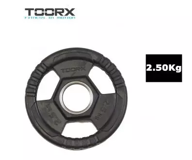 Gumirana utež Toorx 3-grip 2,5 kg
