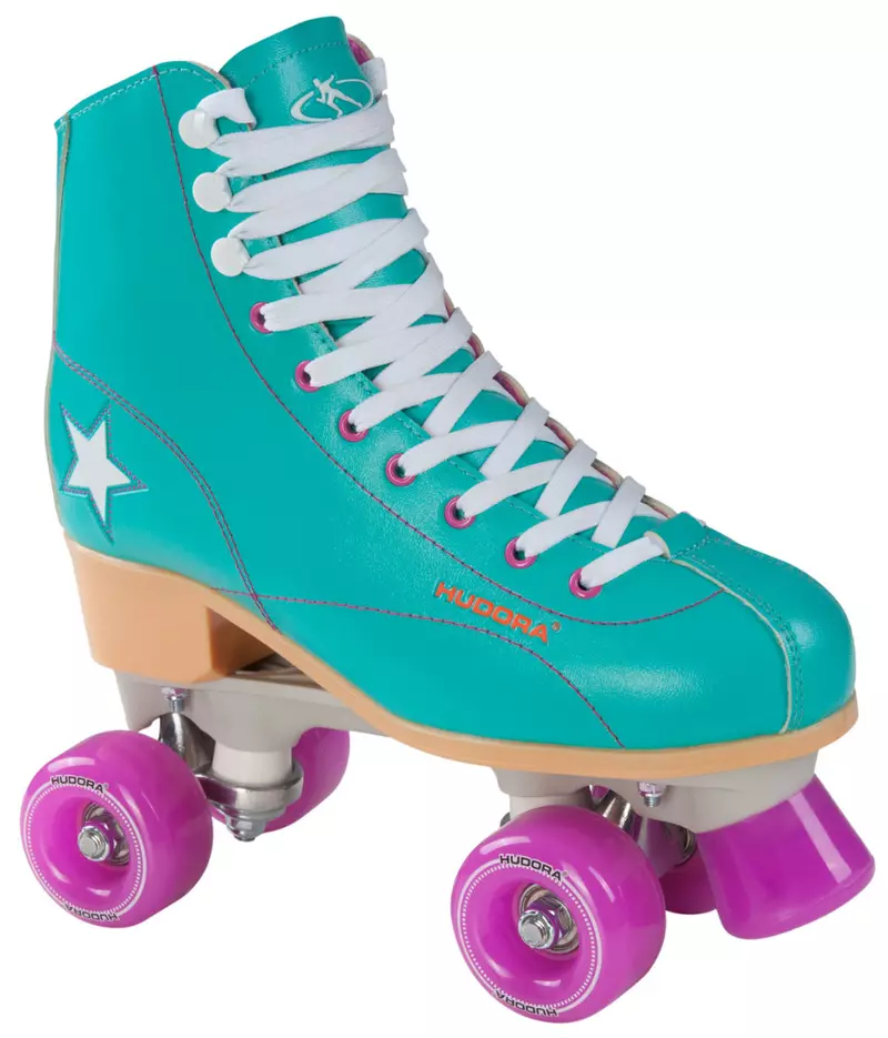 Kotalke Hudora Disco Roler, green/purple