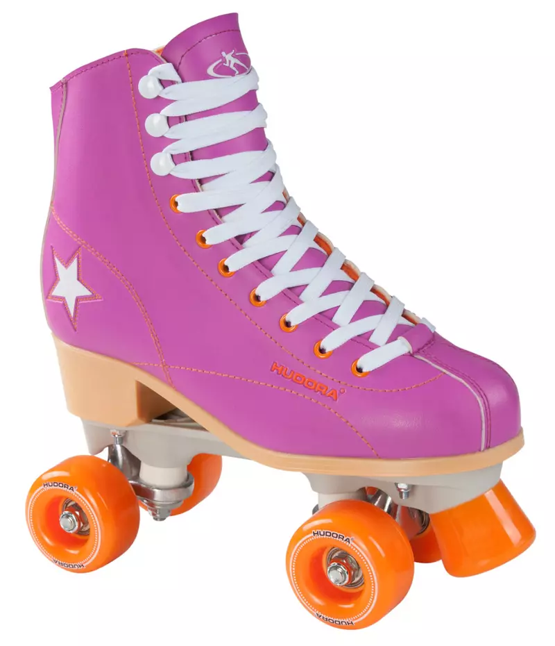 Kotalke Hudora Disco Roler, purple/orange