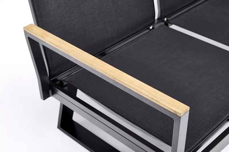 Levi naslon za roke Kettler Ramus Modular anthracite/Teak