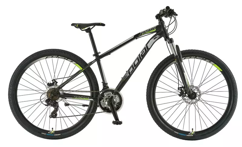 Moško gorsko kolo Polar Wizard 1.0, L, črno-rumen