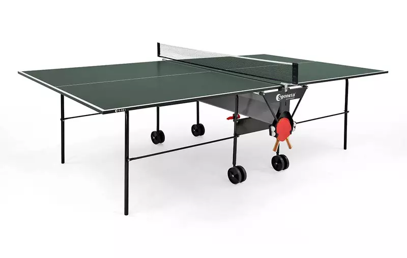 Notranja miza za namizni tenis Sponeta S1-12i, zeleno črna