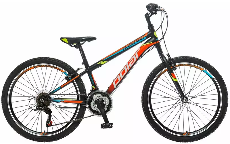 Otroško kolo Polar Sonic 24", črno-oranžen