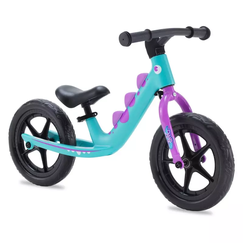 Poganjalec RoyalBaby Dino 12" magnezij, turkiz
