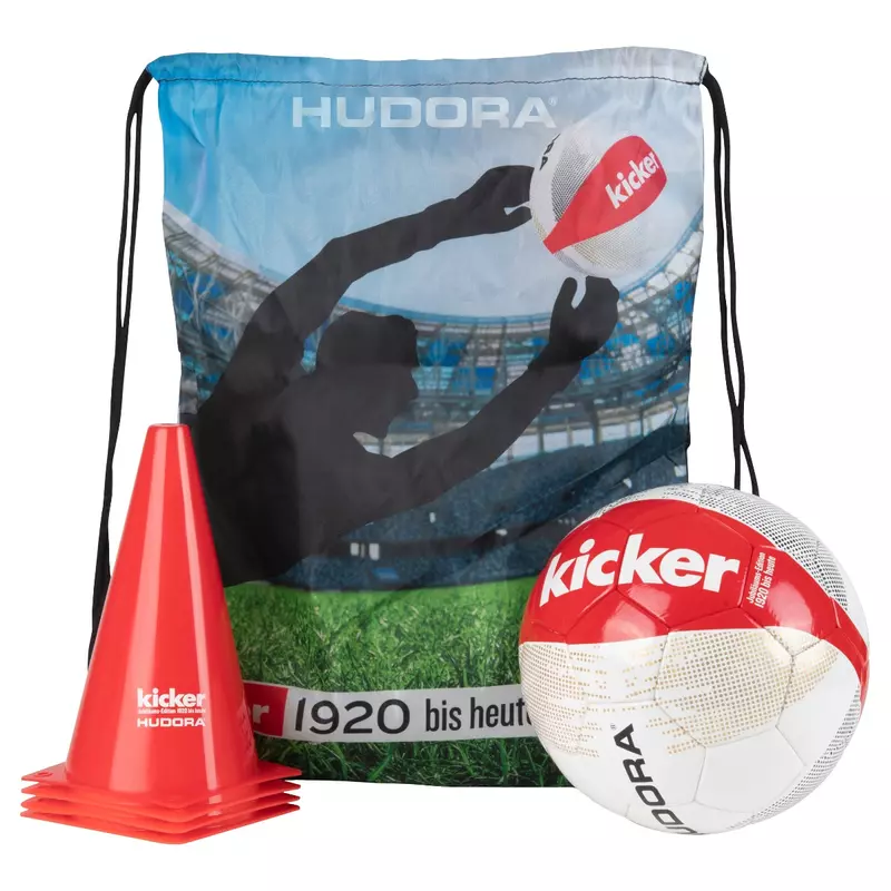 Set za nogomet Hudora Kicker Edition Stadium