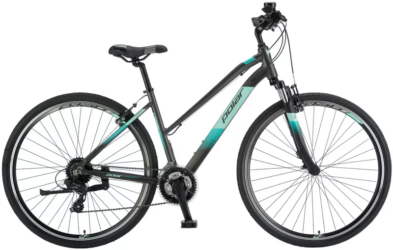 Treking kolo POLAR FORESTER COMP 28" grey-light blue