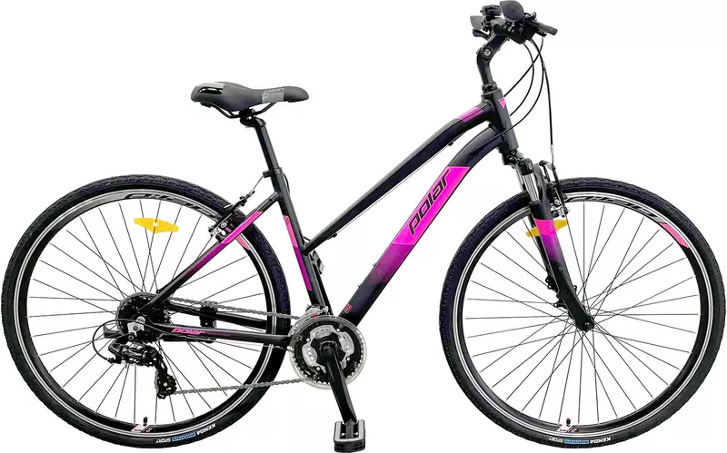 Treking kolo Polar Forester Comp 28" Ž, black-pink