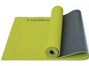 Blazina za jogo Toorx 173x60x0,4 cm lime-green-gray