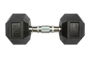 Gumirana ročka Fitmotiv Hex 10 kg