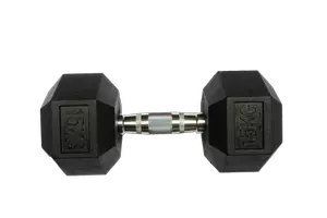 Gumirana ročka Fitmotiv Hex 15 kg