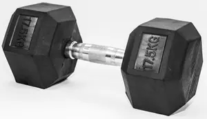 Gumirana ročka Fitmotiv Hex 17,5 kg