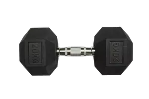 Gumirana ročka Fitmotiv Hex 20 kg