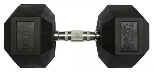 Gumirana ročka Fitmotiv Hex 30 kg
