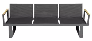 Levi naslon za roke Kettler Ramus Modular anthracite/Teak