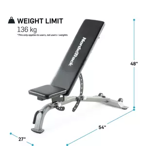 Nastavljiva vadbena klop NordicTrack