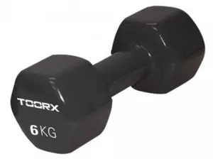 Ročka vinil Toorx 6 kg, črna