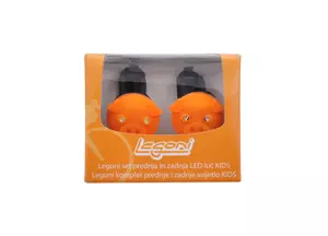Set otroških svetilk Legoni - sprednja in zadnja 2 led KIDS