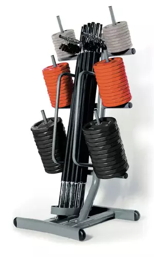 Stojalo za uteži Toorx - Body Pump (za 12 setov)