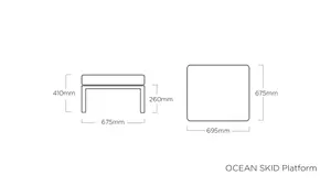 Tabure Kettler Ocean Skid Platform