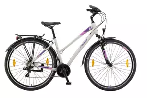 Treking kolo Polar Athena 28" silver-purple