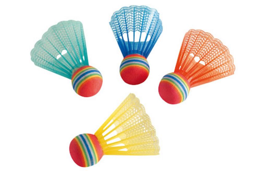 Slika Badminton žogice Hudora Fun, barvne