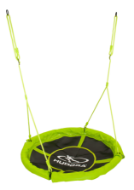 Slika Viseča gugalna mreža Hudora 110 cm, zelena