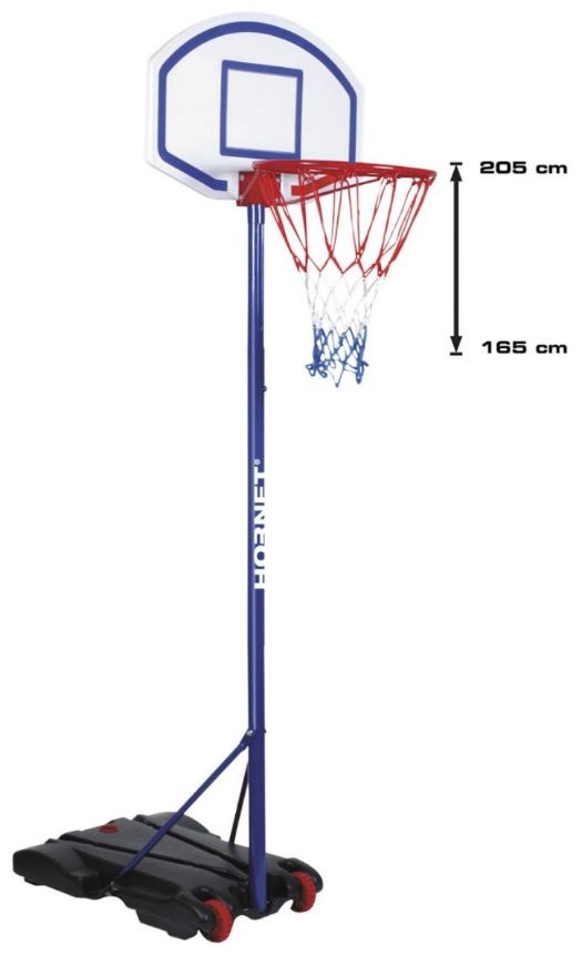 Slika Prostostoječi košarkarski koš Hudora Hornet 205 cm