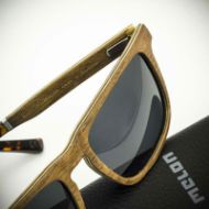 Slika Lesena sončna očala Melon Skatewood Ed Cappuccino