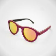 Slika Lesena sončna očala Melon Skatewood Jake II Pink Sunset