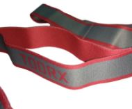 Slika Elastični trak z zankami iz tekstila strong Toorx, rdeč