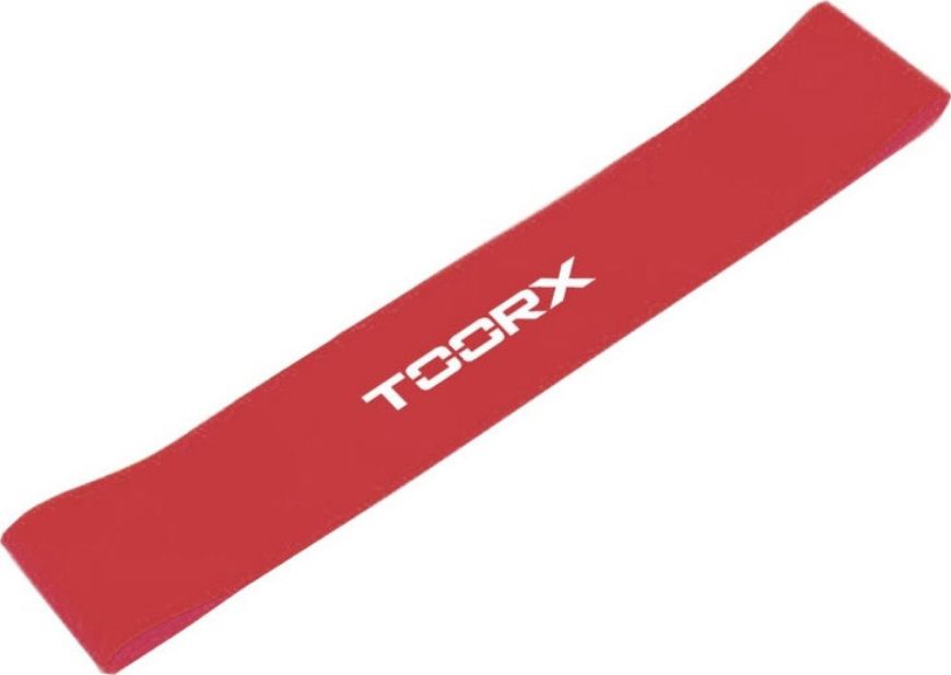 Slika Lateks elastike Toorx strong, 30 cm, rdeča