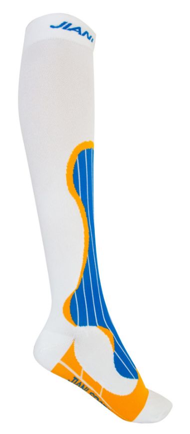 Slika Športne kompresijske nogavice Jiani Sport za kolesarjenje visoke moške