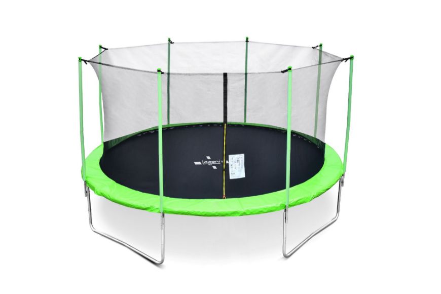 Slika Trampolin Legoni z zaščino mrežo 425 cm - POŠKODOVANA EMBALAŽA