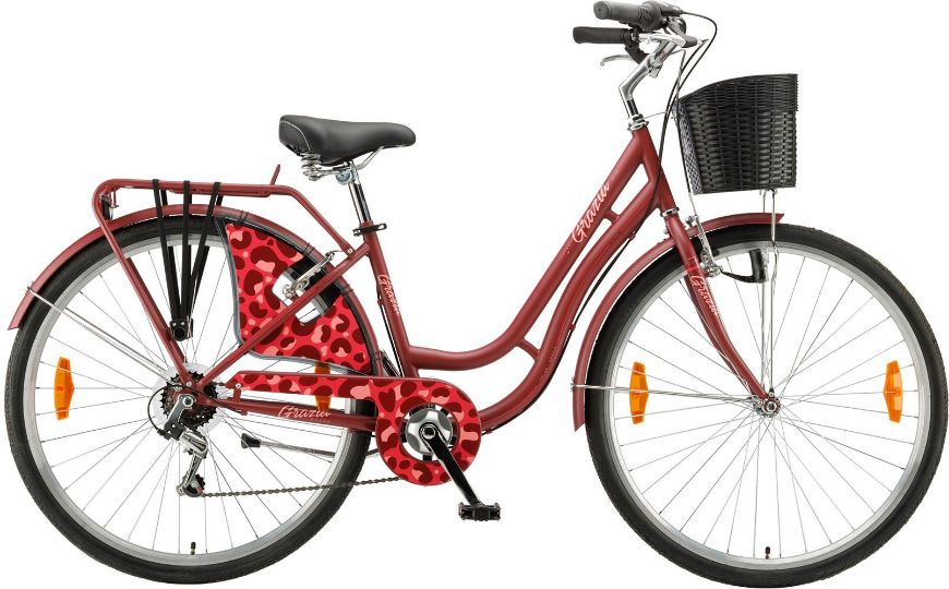 Slika Mestno kolo Polar Grazia 28", 7P cherry